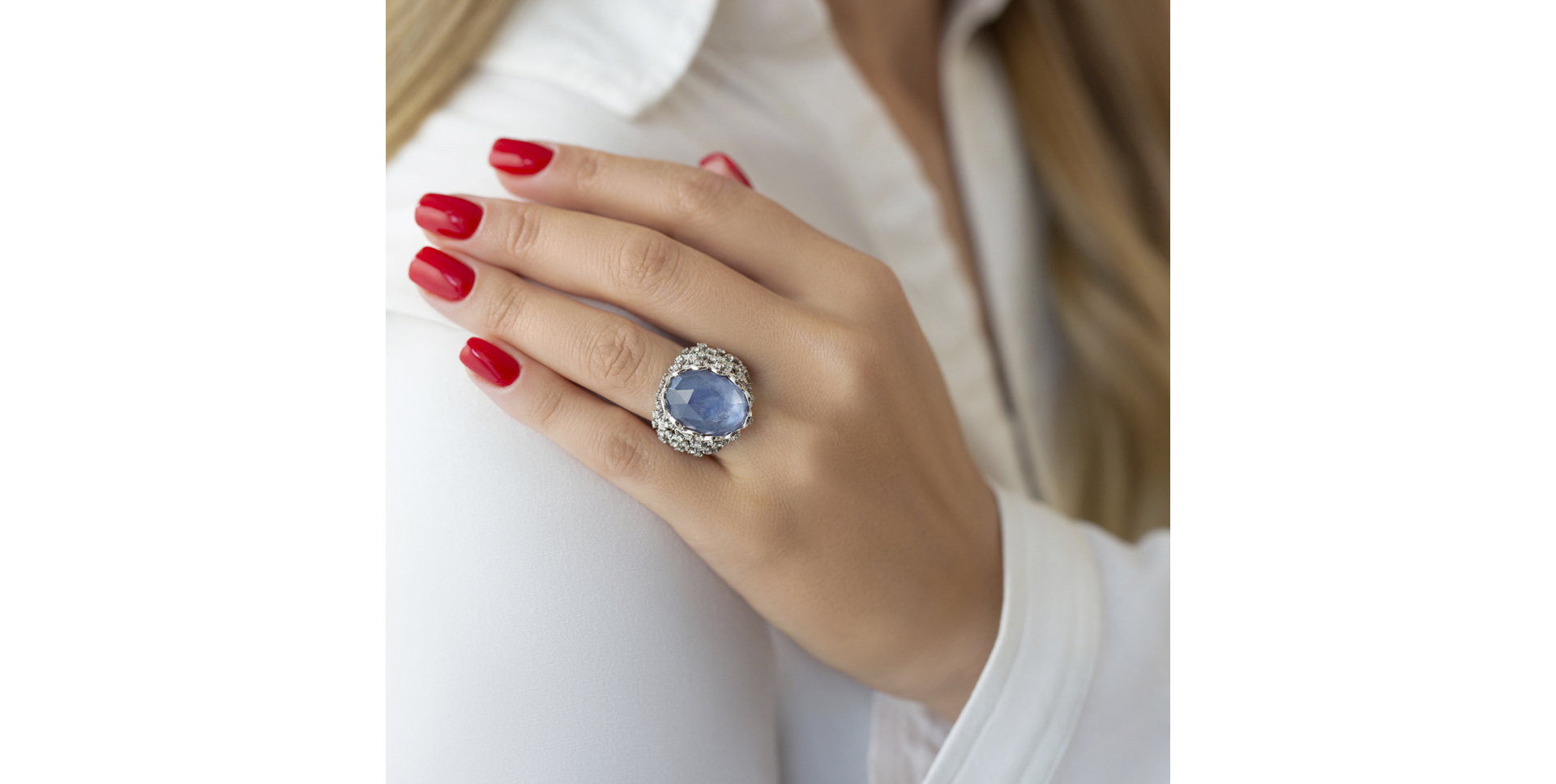 Prsten s Crystal a diamanty Fabulous Guardian