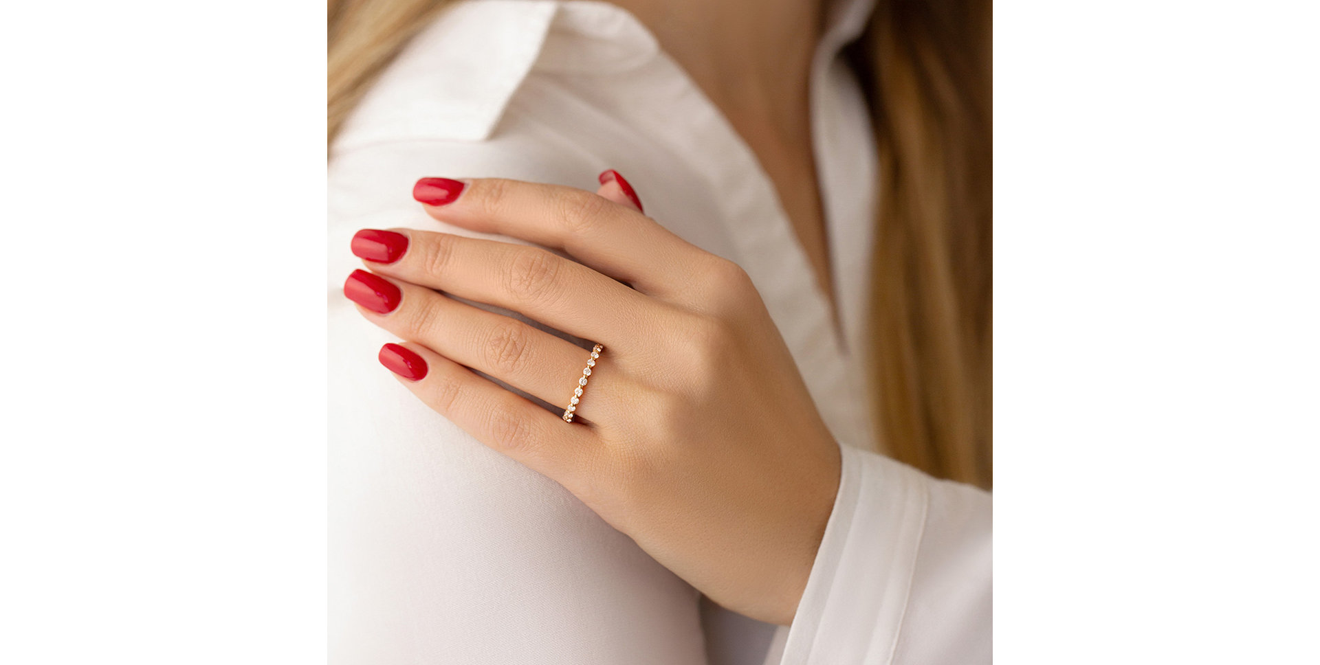 Prsten s diamanty Eleanor