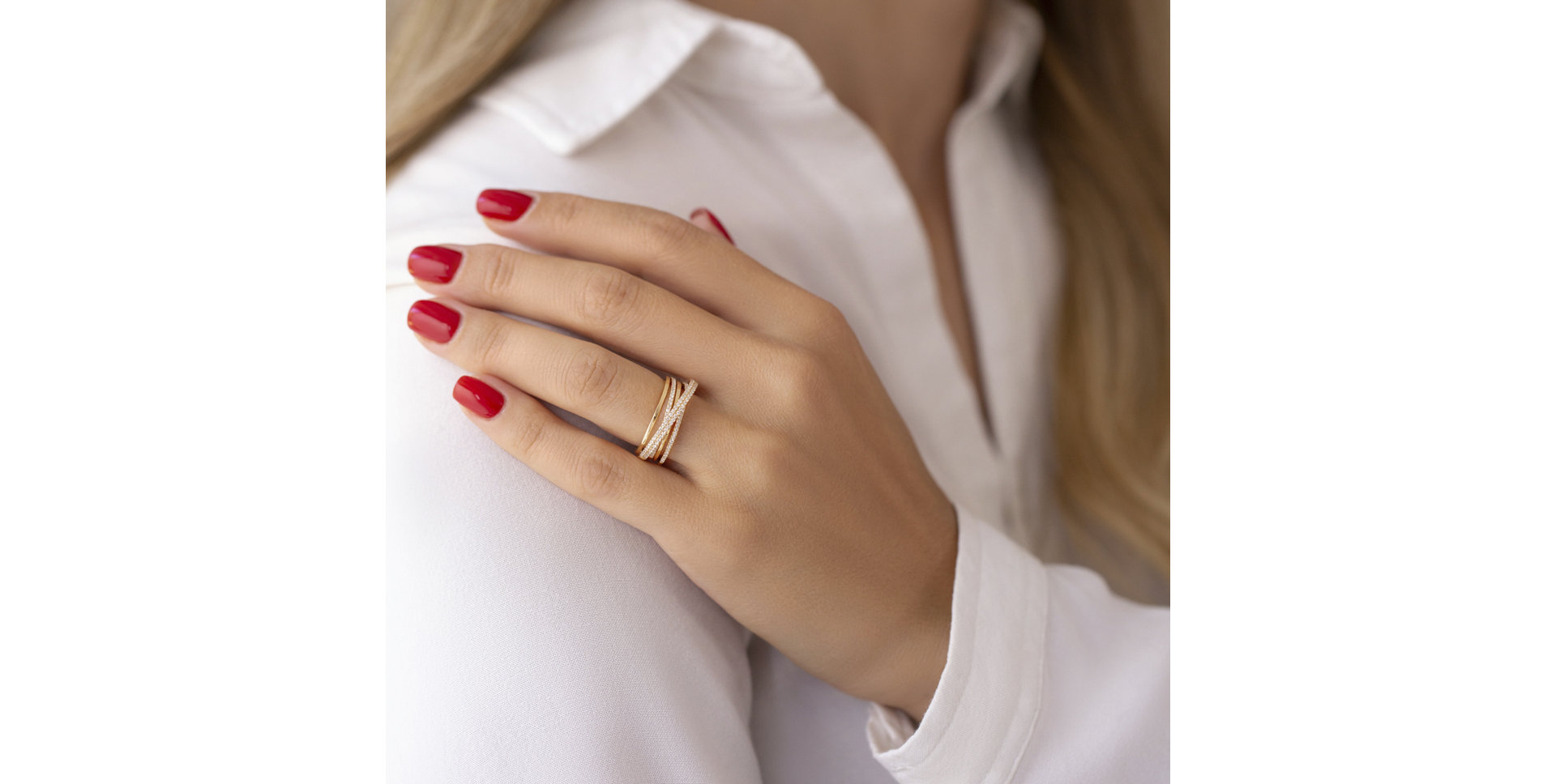 Prsten s diamanty Toussaint