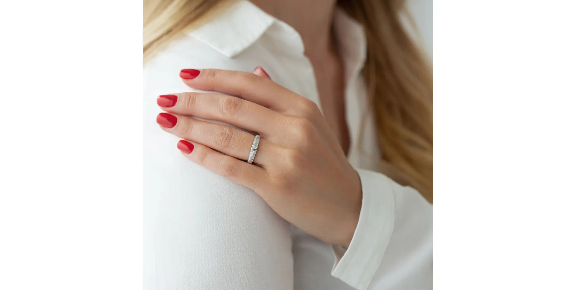 Prsten s diamanty Snow Generation