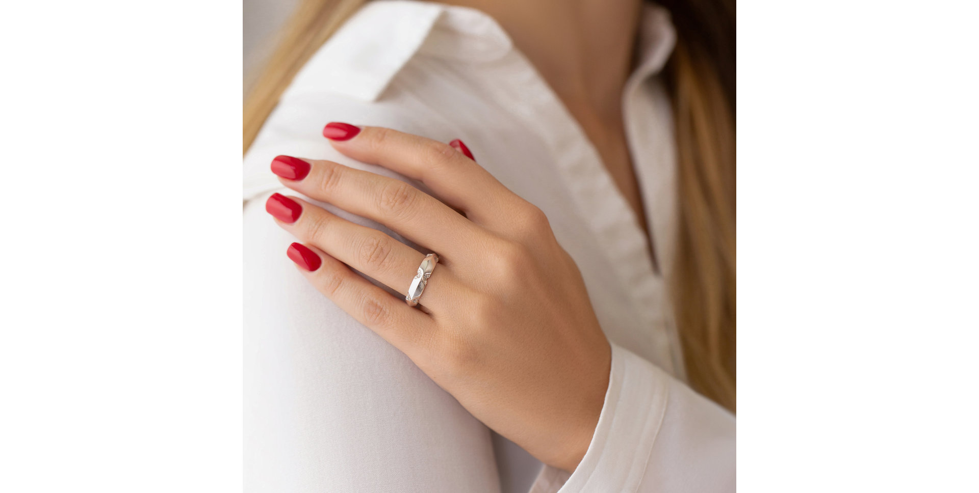 Prsten s diamanty Theodore