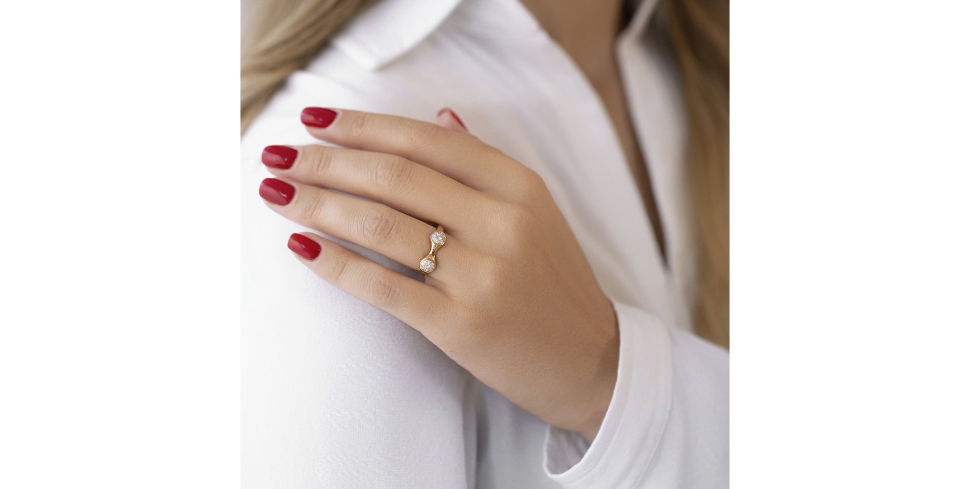 Prsten s diamanty Dalliana