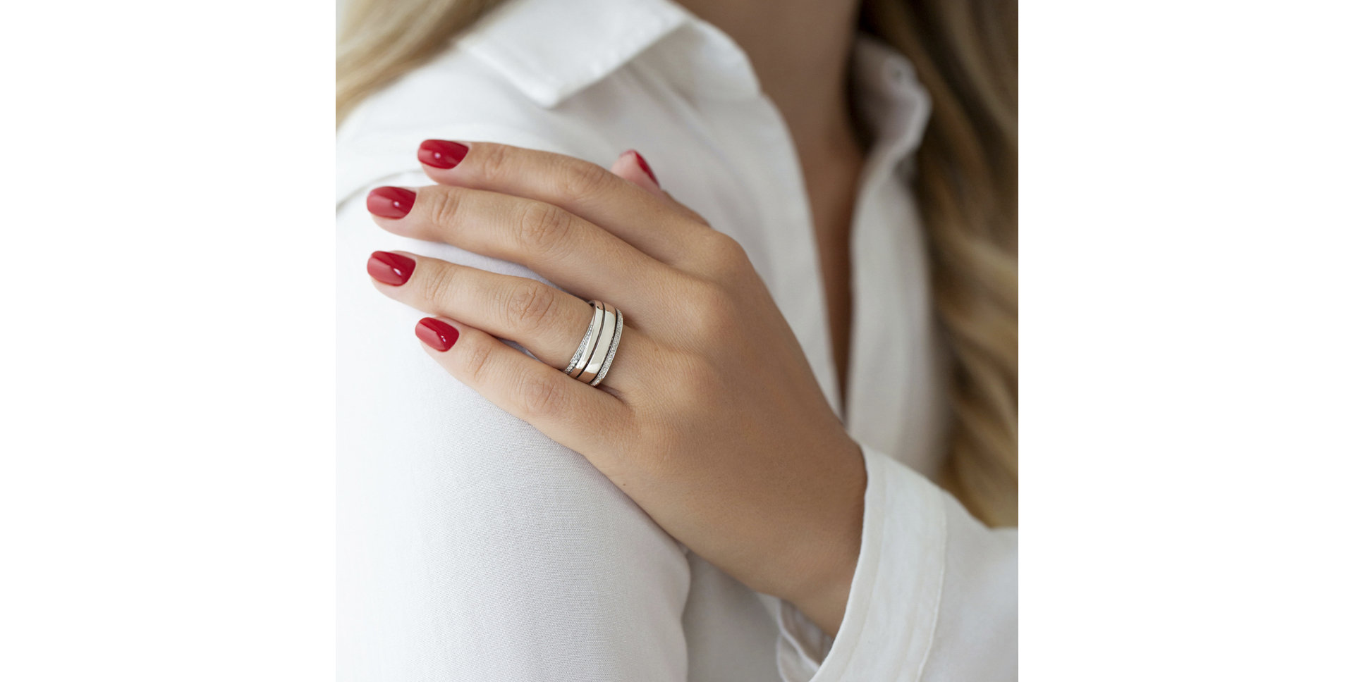 Prsten s diamanty Catherine