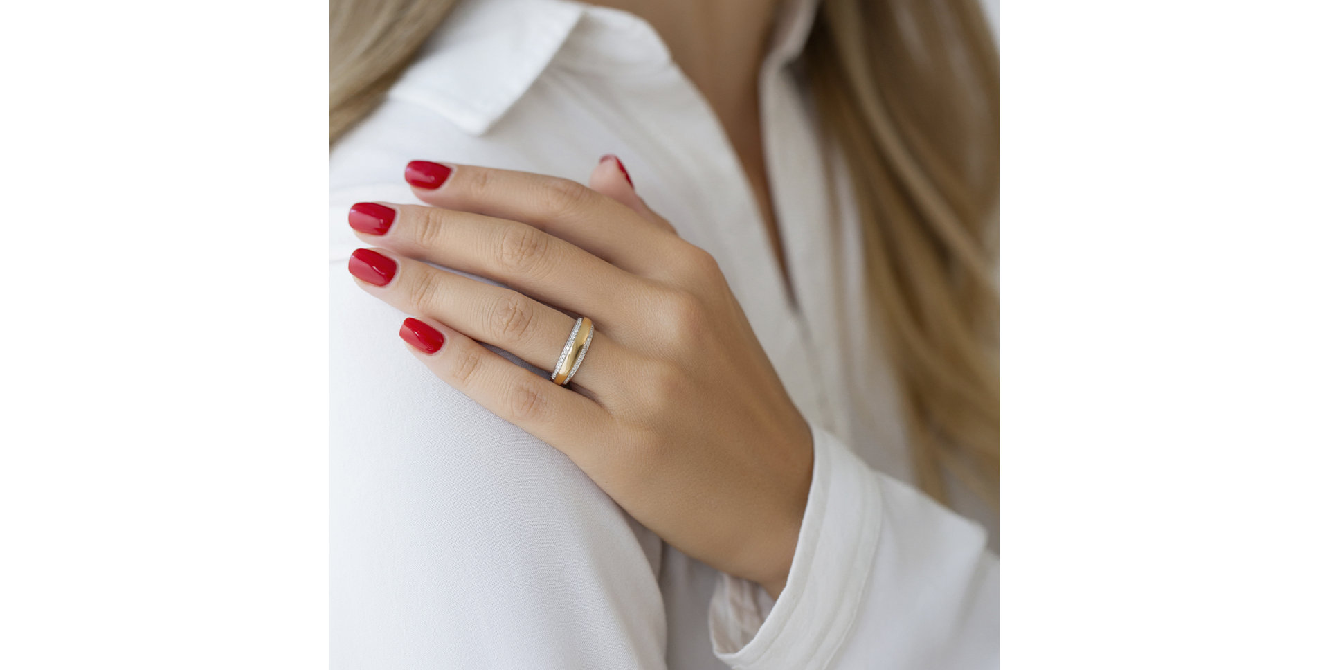 Prsten s diamanty Bright Saturn