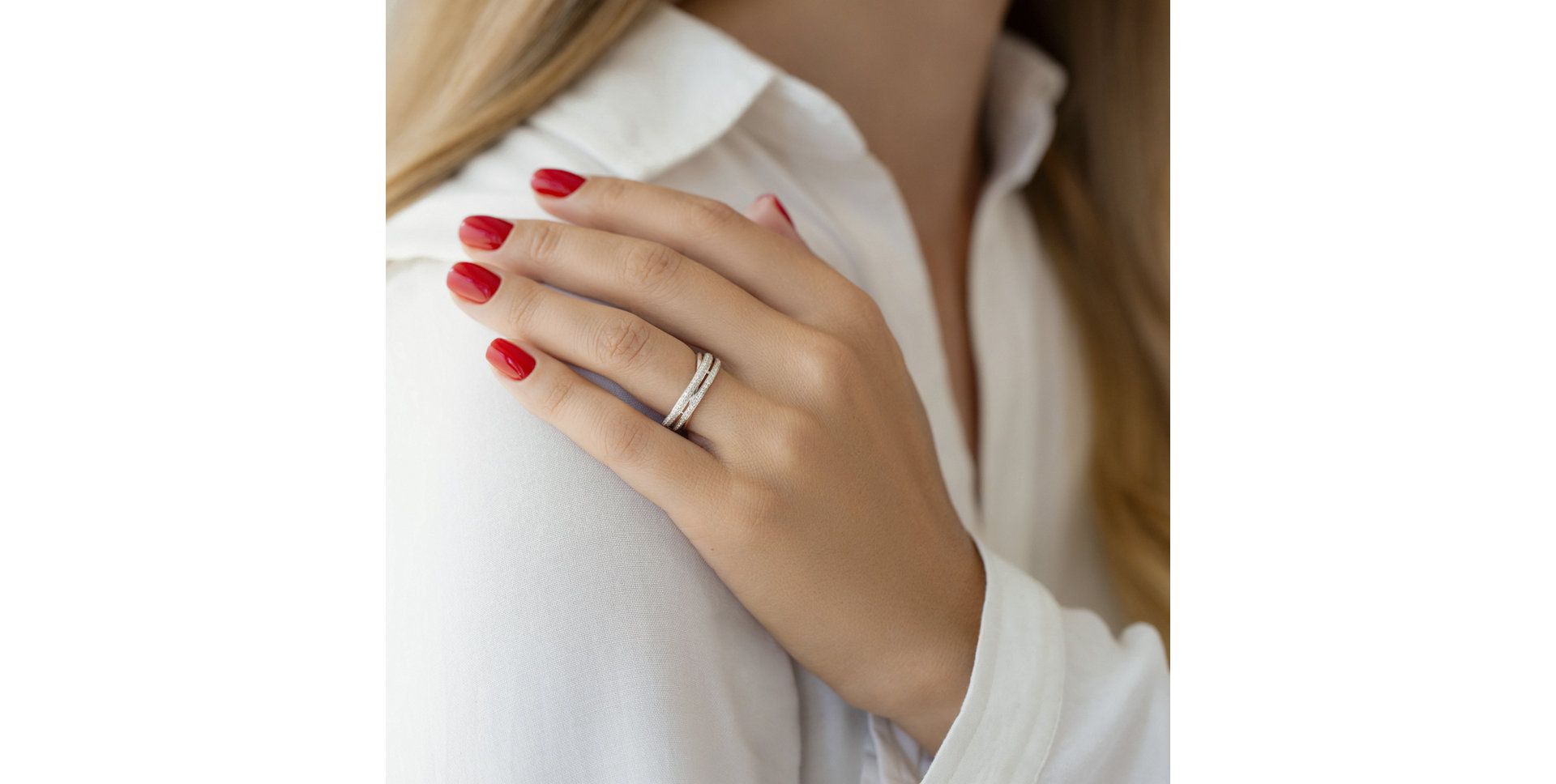 Prsten s diamanty Thibault