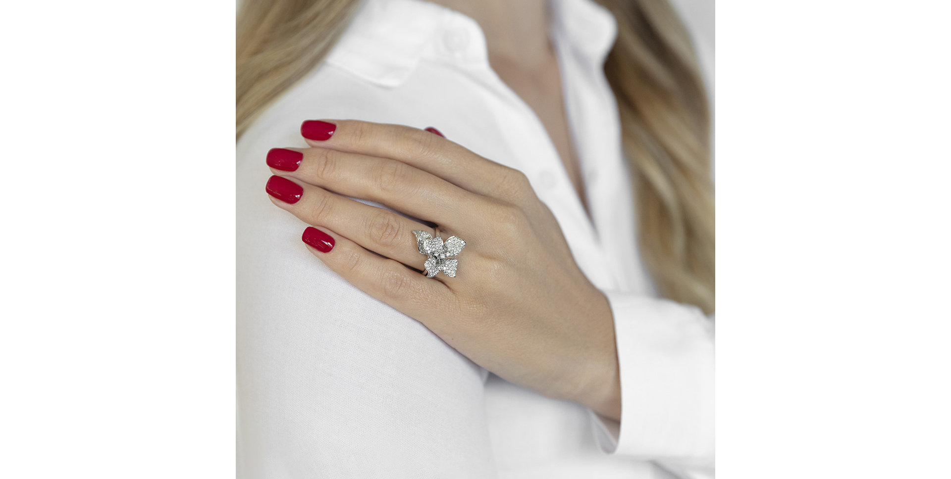 Prsten s diamanty Lucinda