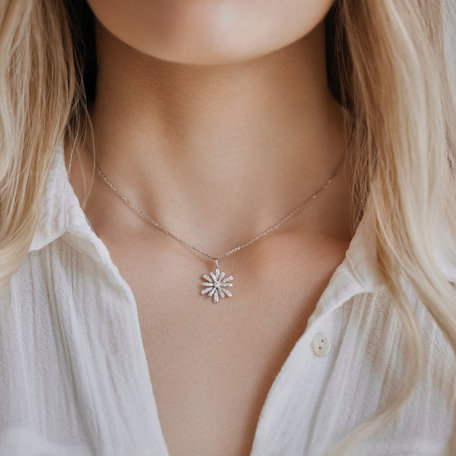Přívěs s diamanty Sparkle Daisy