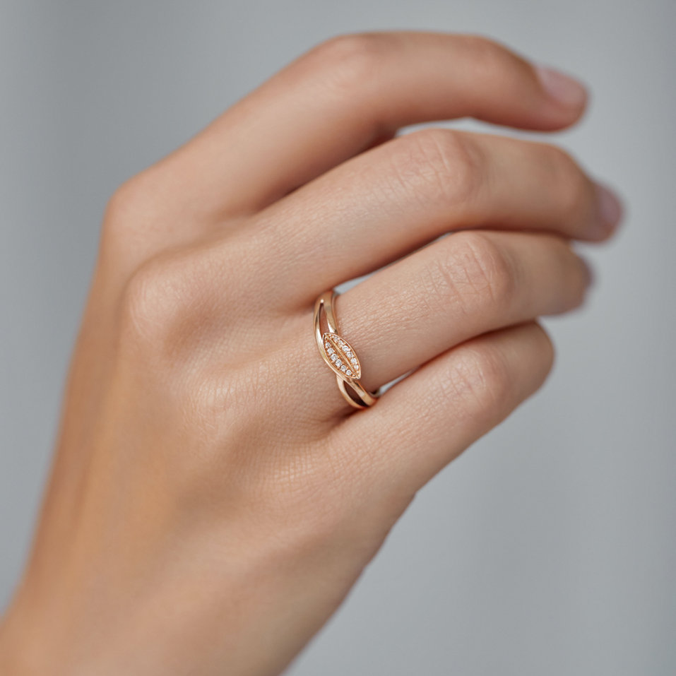 Prsten s diamanty Fresh Style