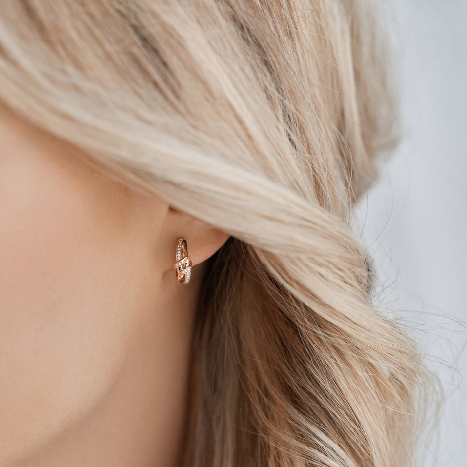 Náušnice s diamanty Personal Joy