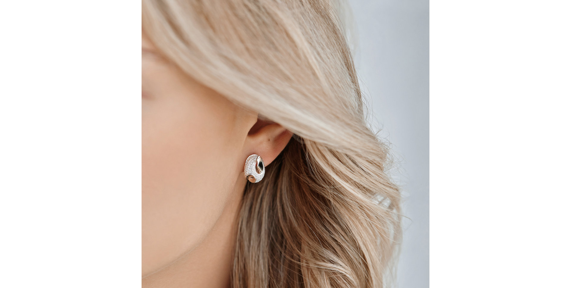 Náušnice s diamanty Fairytale Gem