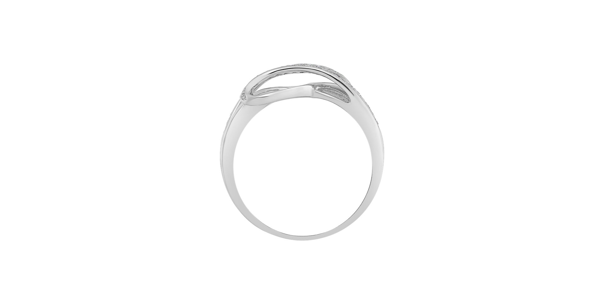 Prsten s diamanty Infinite Happiness