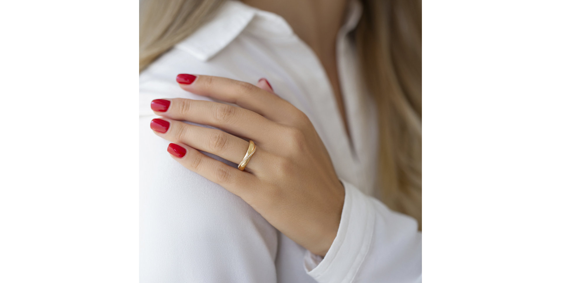 Prsten s diamanty Mattia