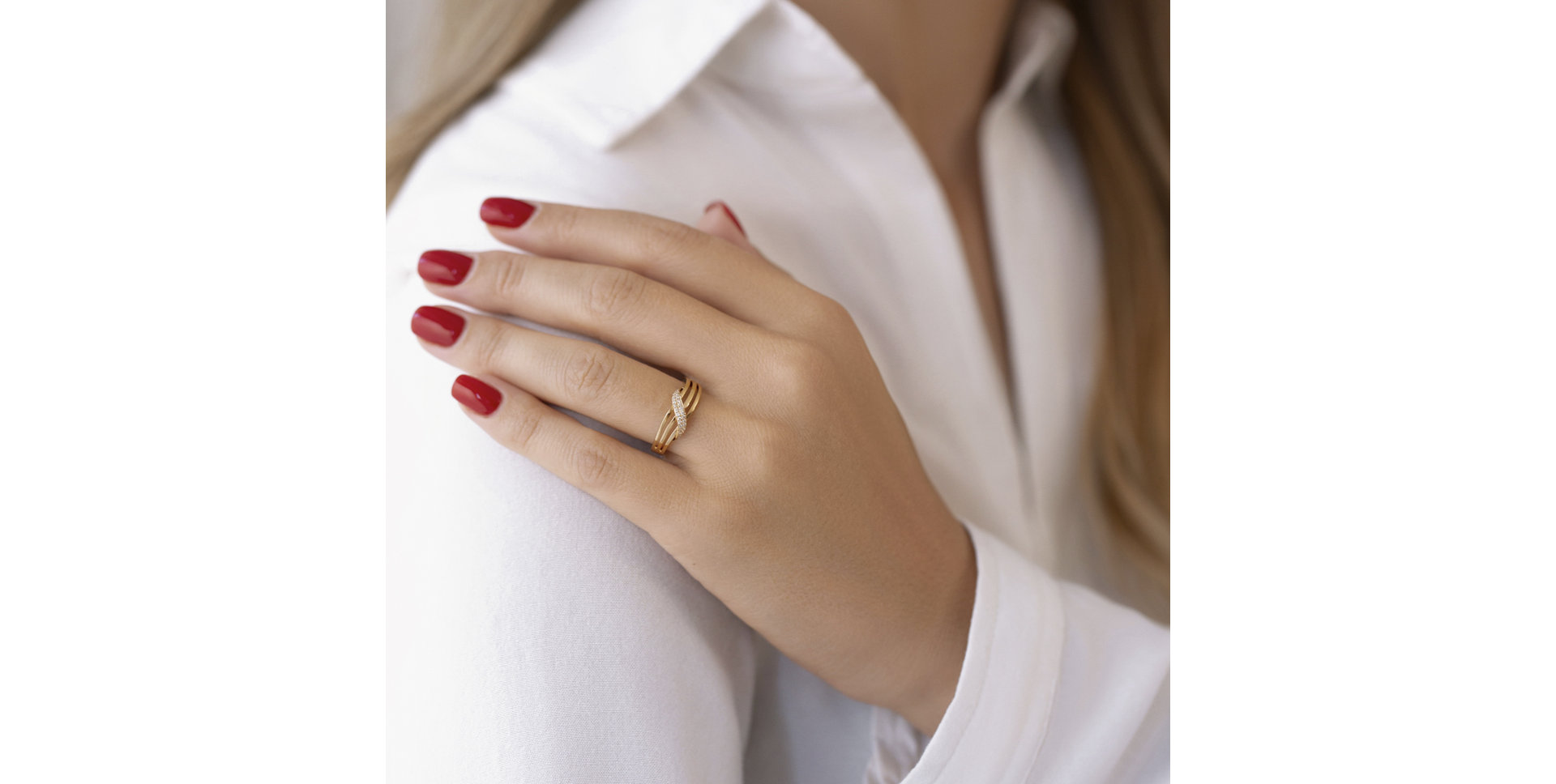 Prsten s diamanty Massimo