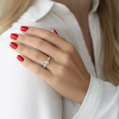 Prsten s diamanty Vesper Kiss