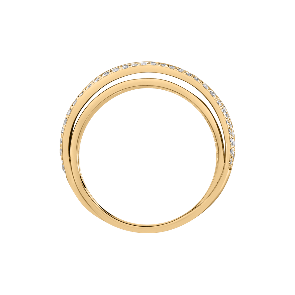 Prsten s diamanty Dream Ribbon