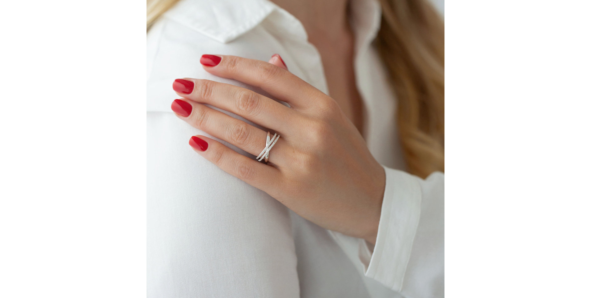 Prsten s diamanty Sparkle Orbit