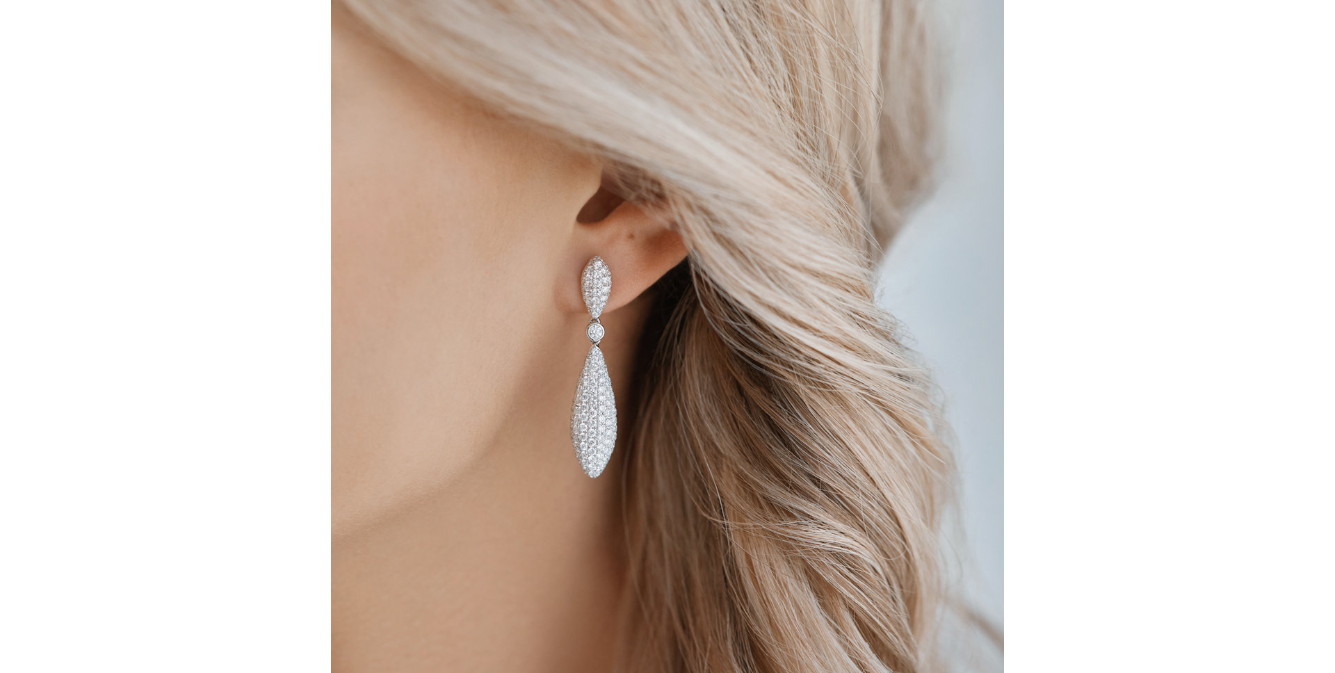 Náušnice s diamanty Inferno Secret