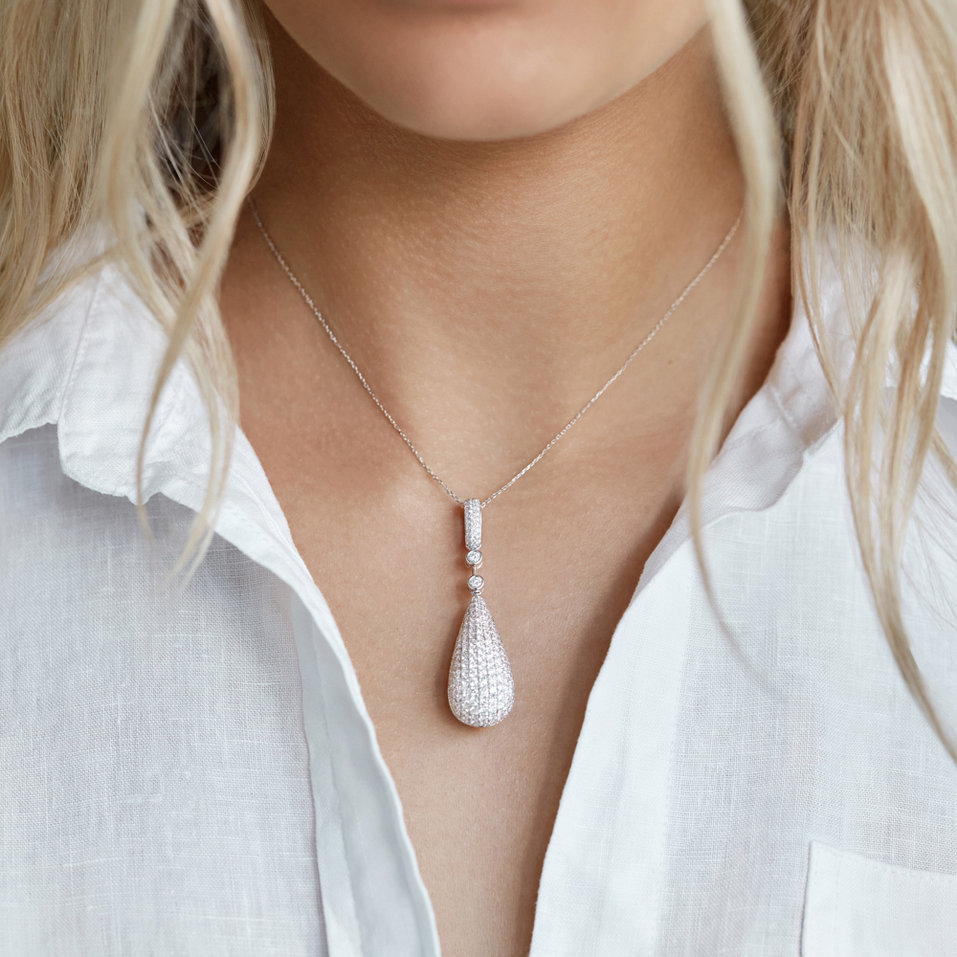 Přívěs s diamanty Sparkling Tear