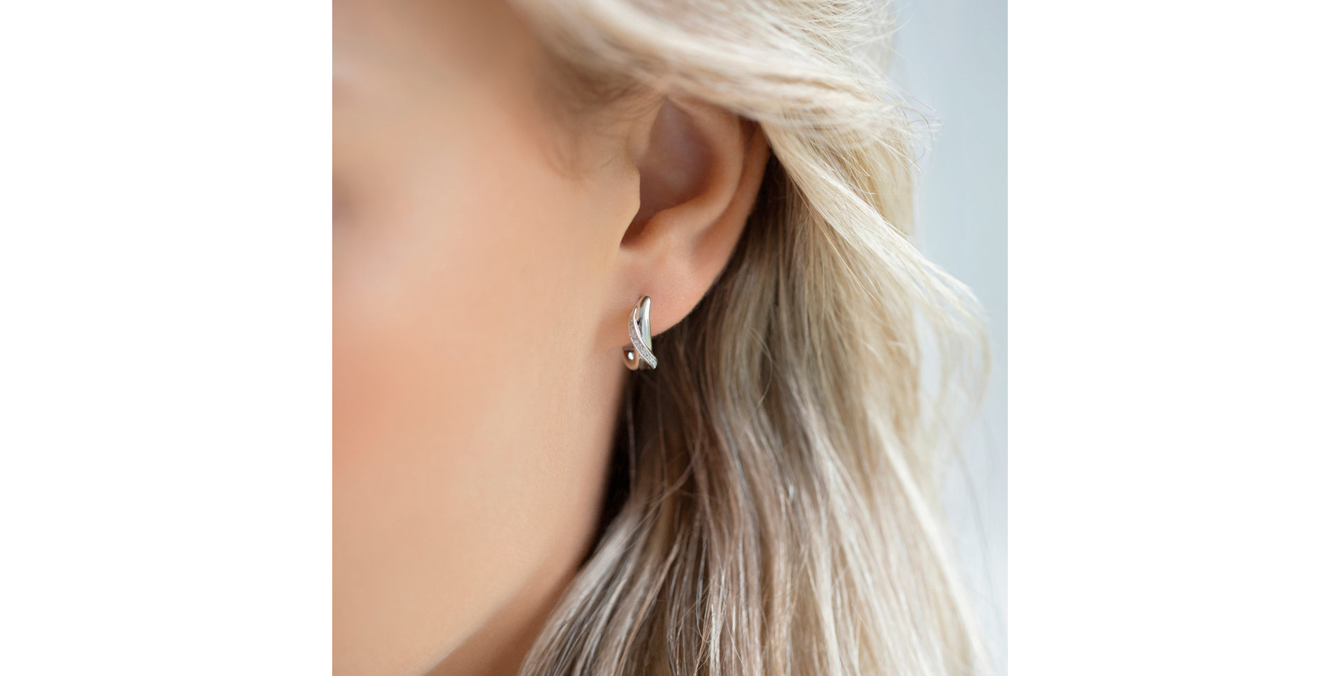 Náušnice s diamanty Infinite Delight