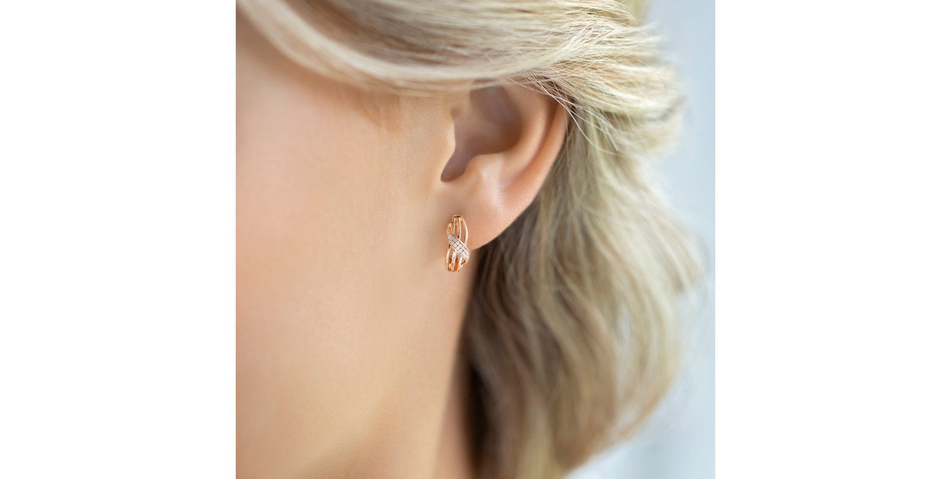 Náušnice s diamanty Star Essence