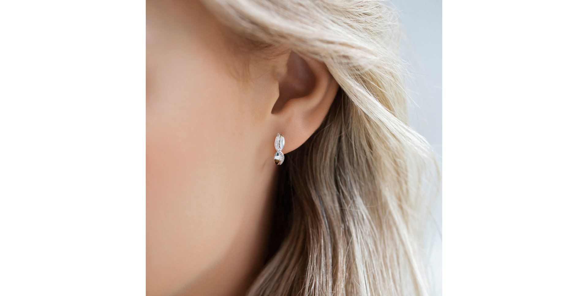 Náušnice s diamanty Infinite Style