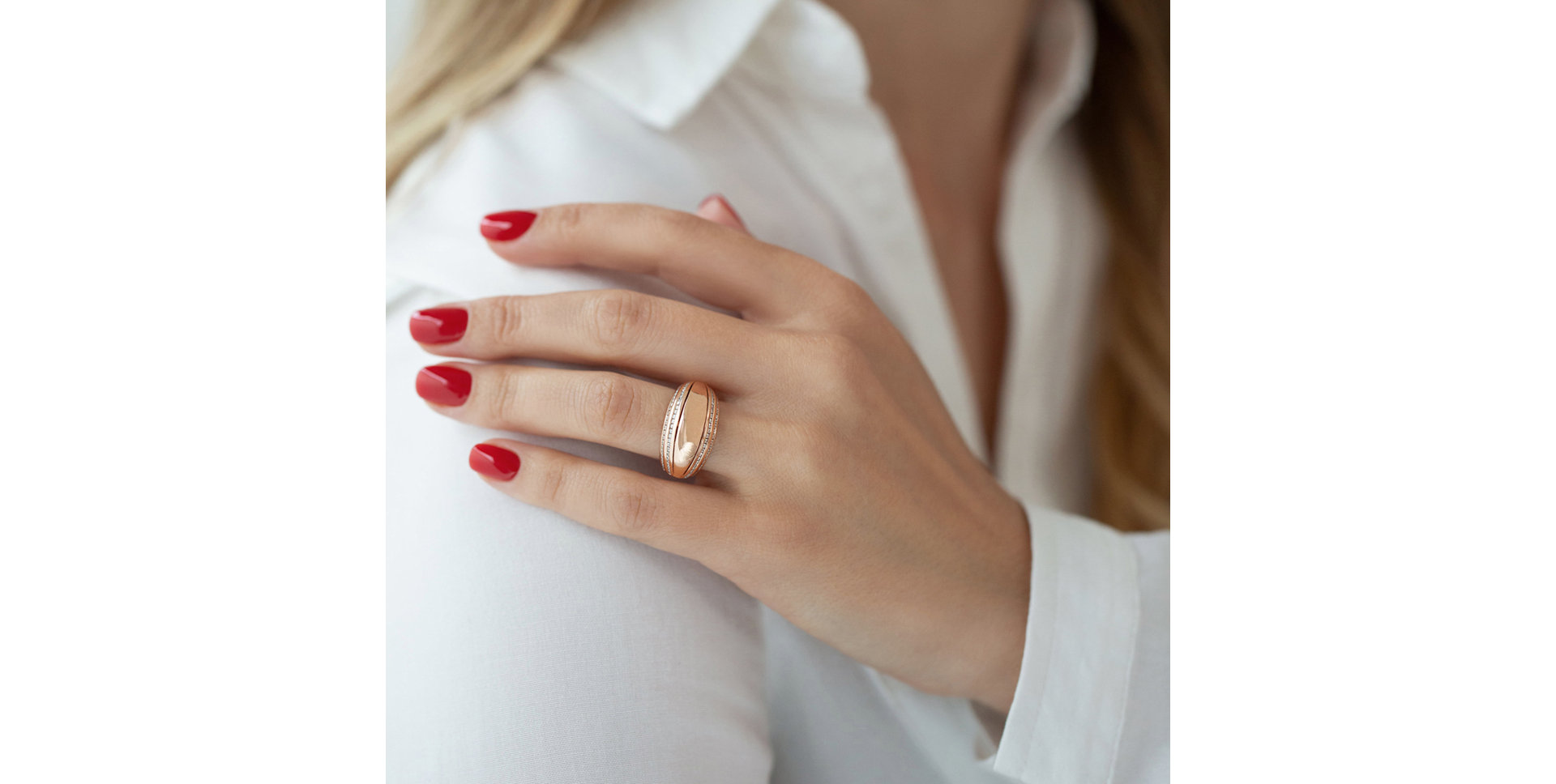 Prsten s diamanty Graceful Brilliance