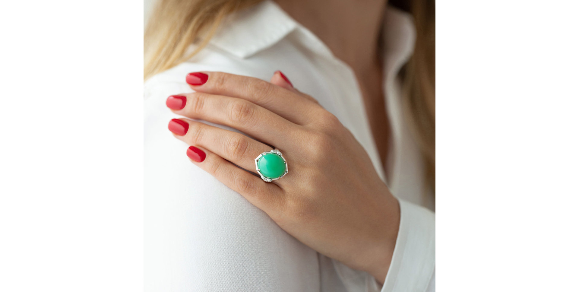 Prsten s diamanty a citrínem Sunny Delight