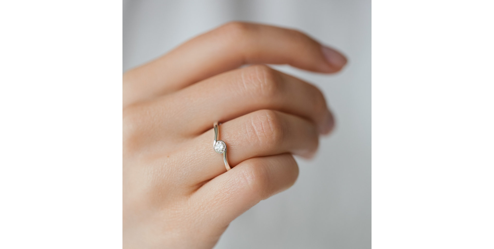 Prsten s diamantem Adorable Joy