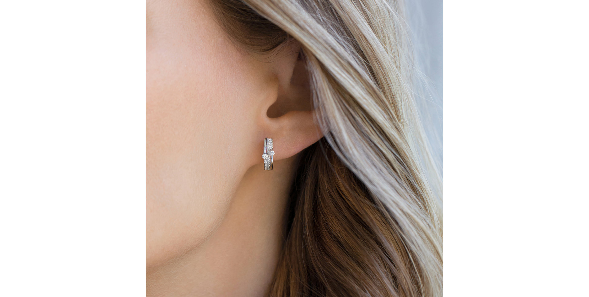 Náušnice s diamanty Ester