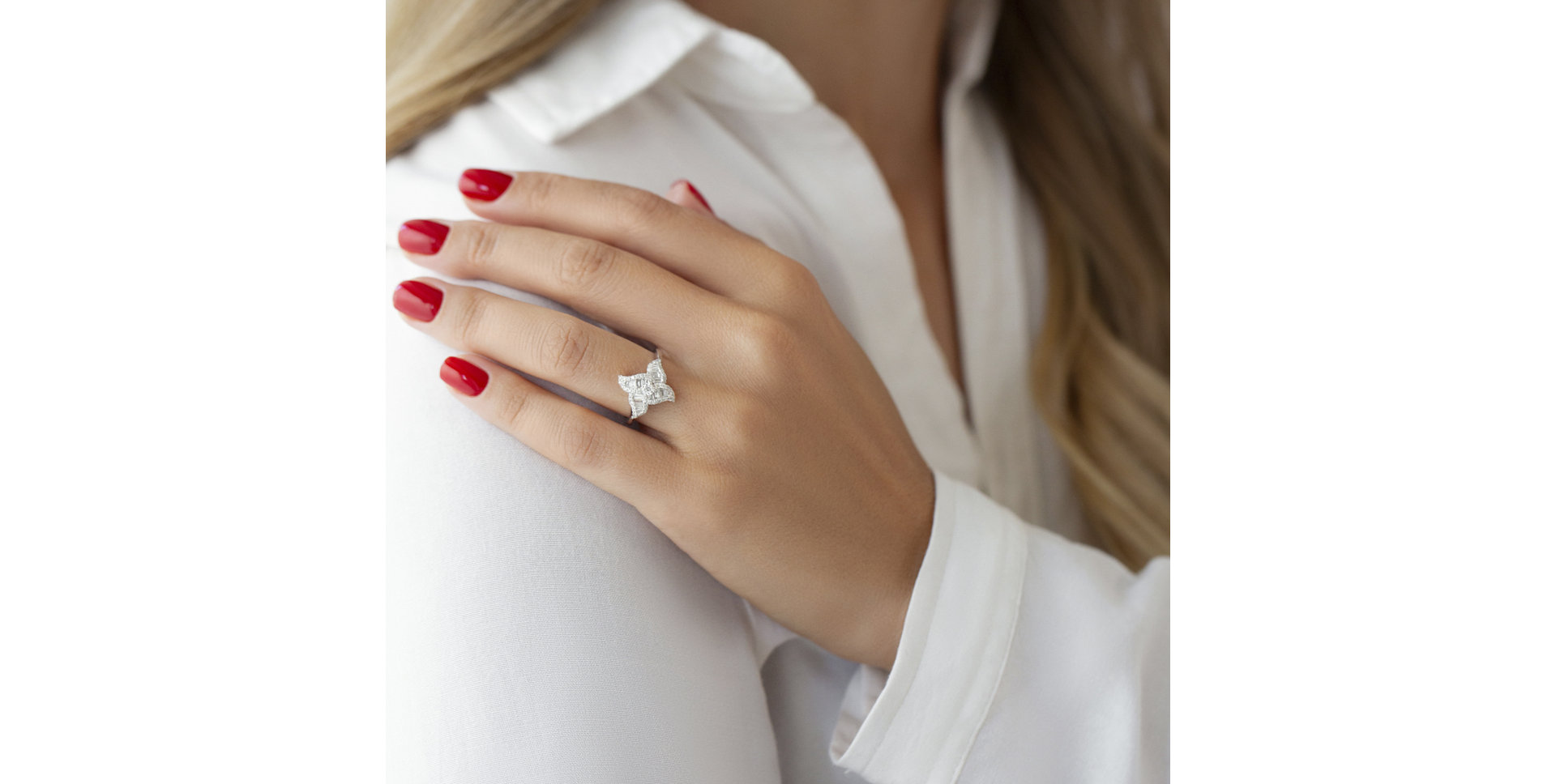 Prsten s diamanty Barbolea