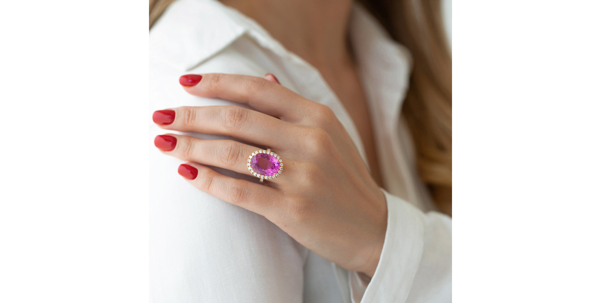 Prsten s turmalínem a diamanty Alchemy Constellation