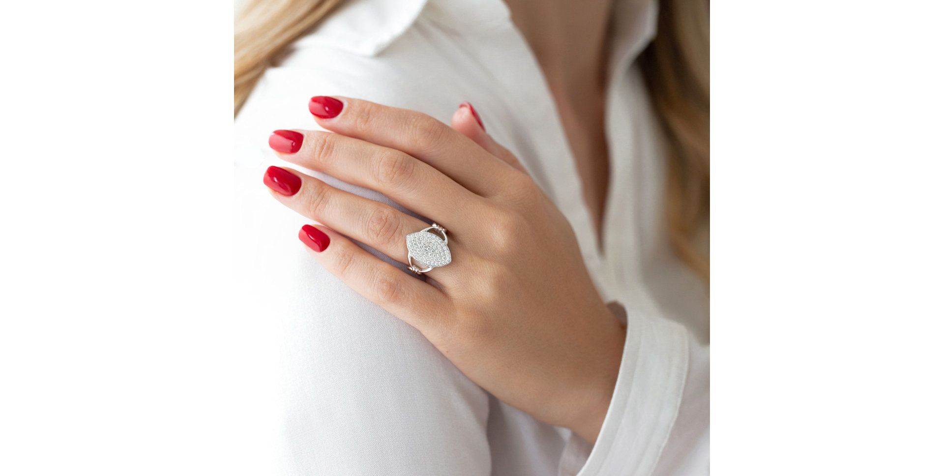 Prsten s diamanty Charming Essence