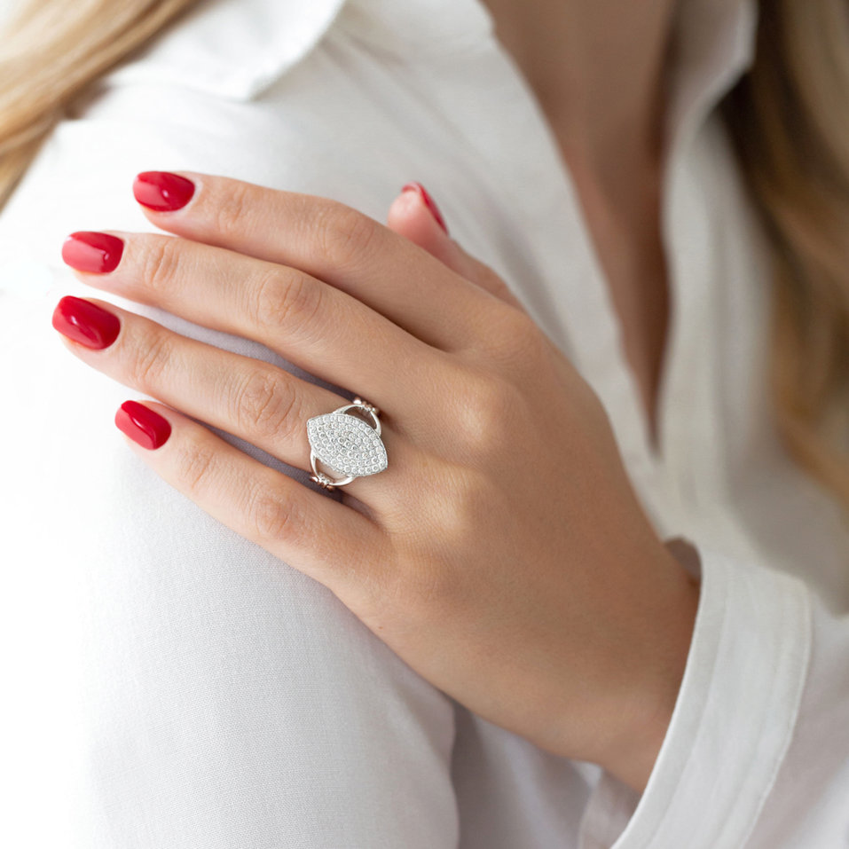 Prsten s diamanty Charming Essence