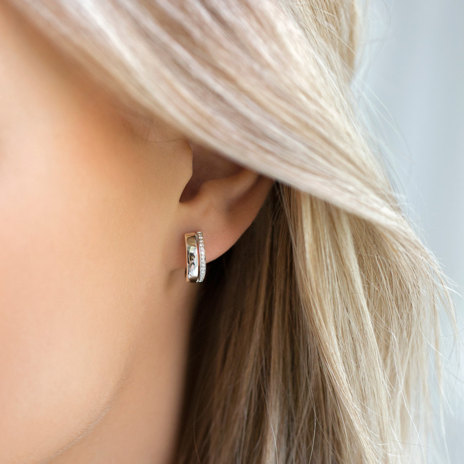 Náušnice s diamanty Moonlight Spirit