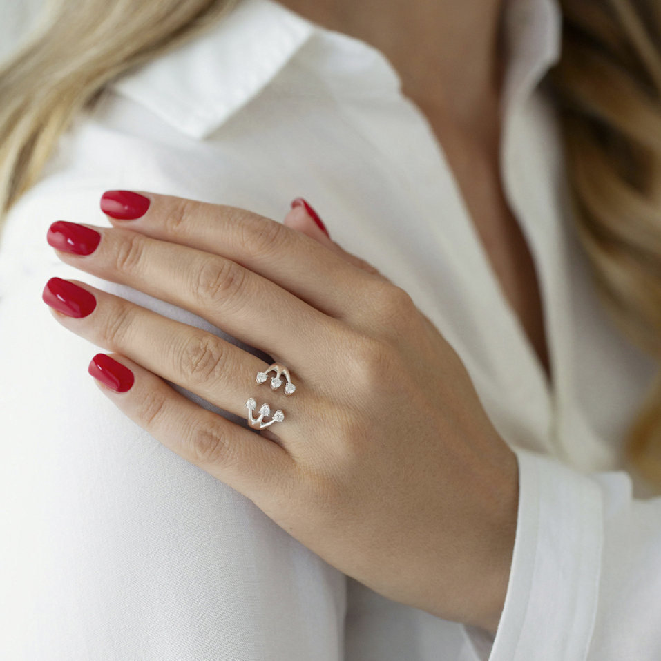 Prsten s diamanty Tangu