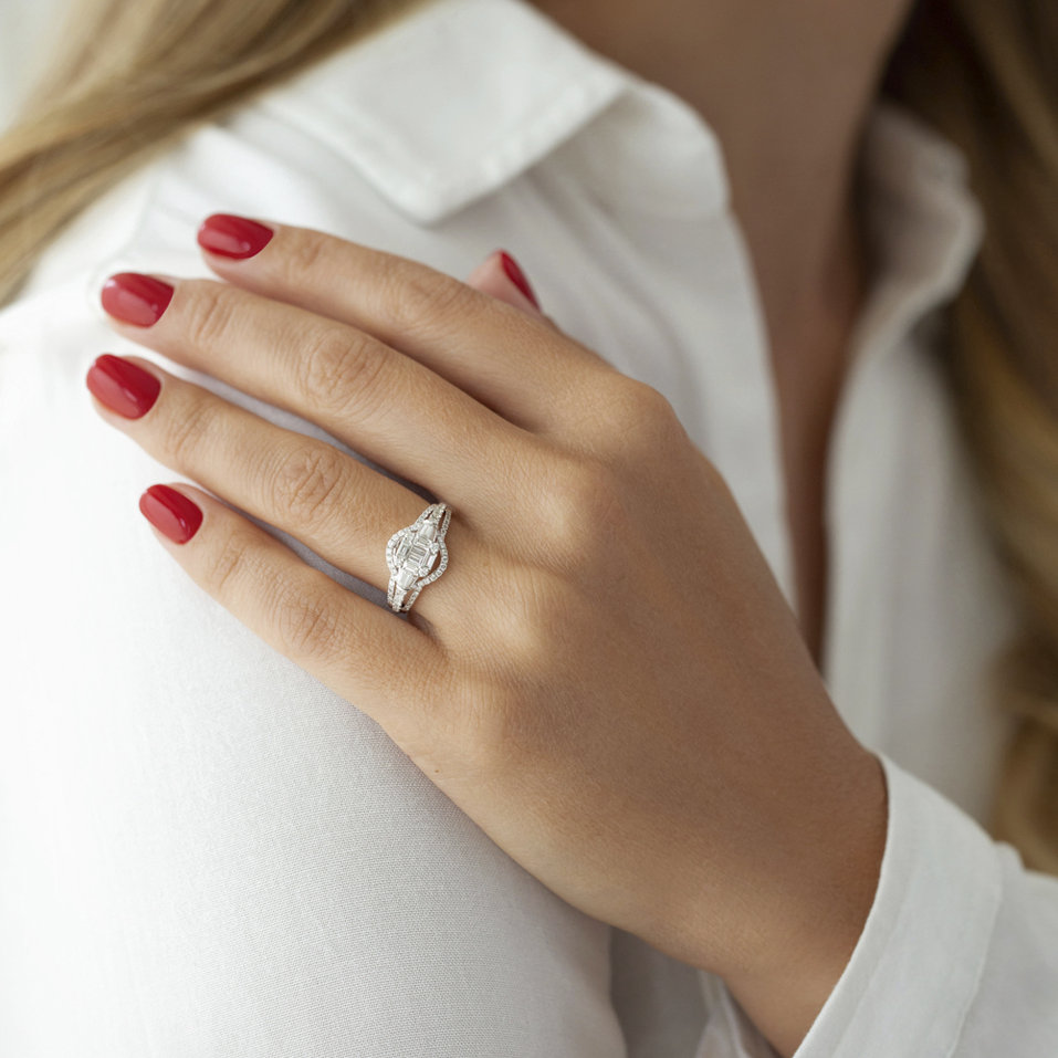 Prsten s diamanty Gladissa