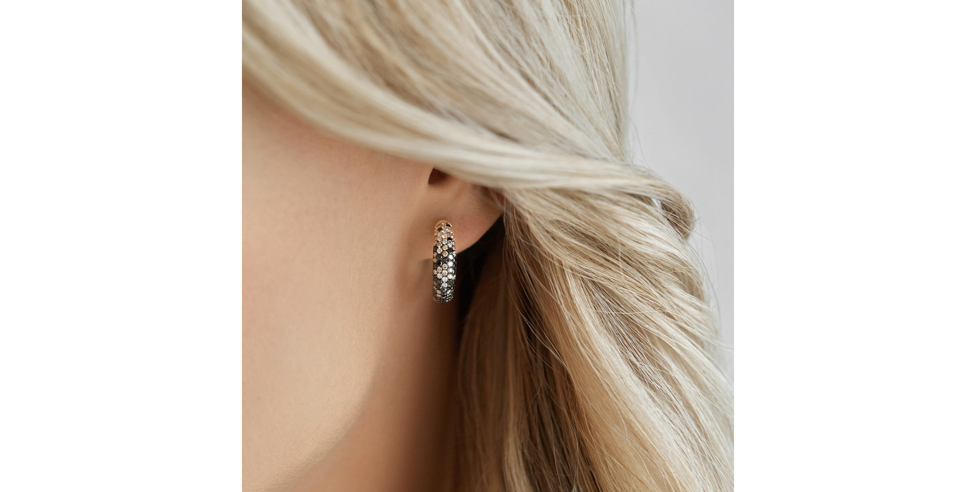 Náušnice s diamanty Inferno Rain