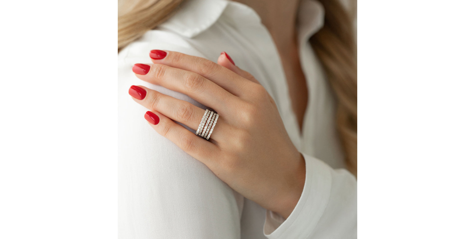 Prsten s diamanty Bella