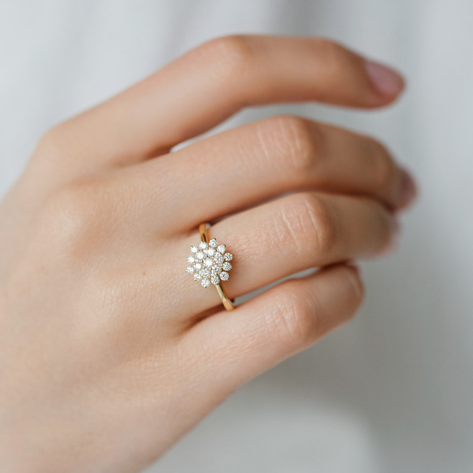 Prsten s diamanty Divine Shine