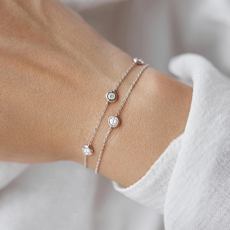 Náramek s diamantem Crazier Love