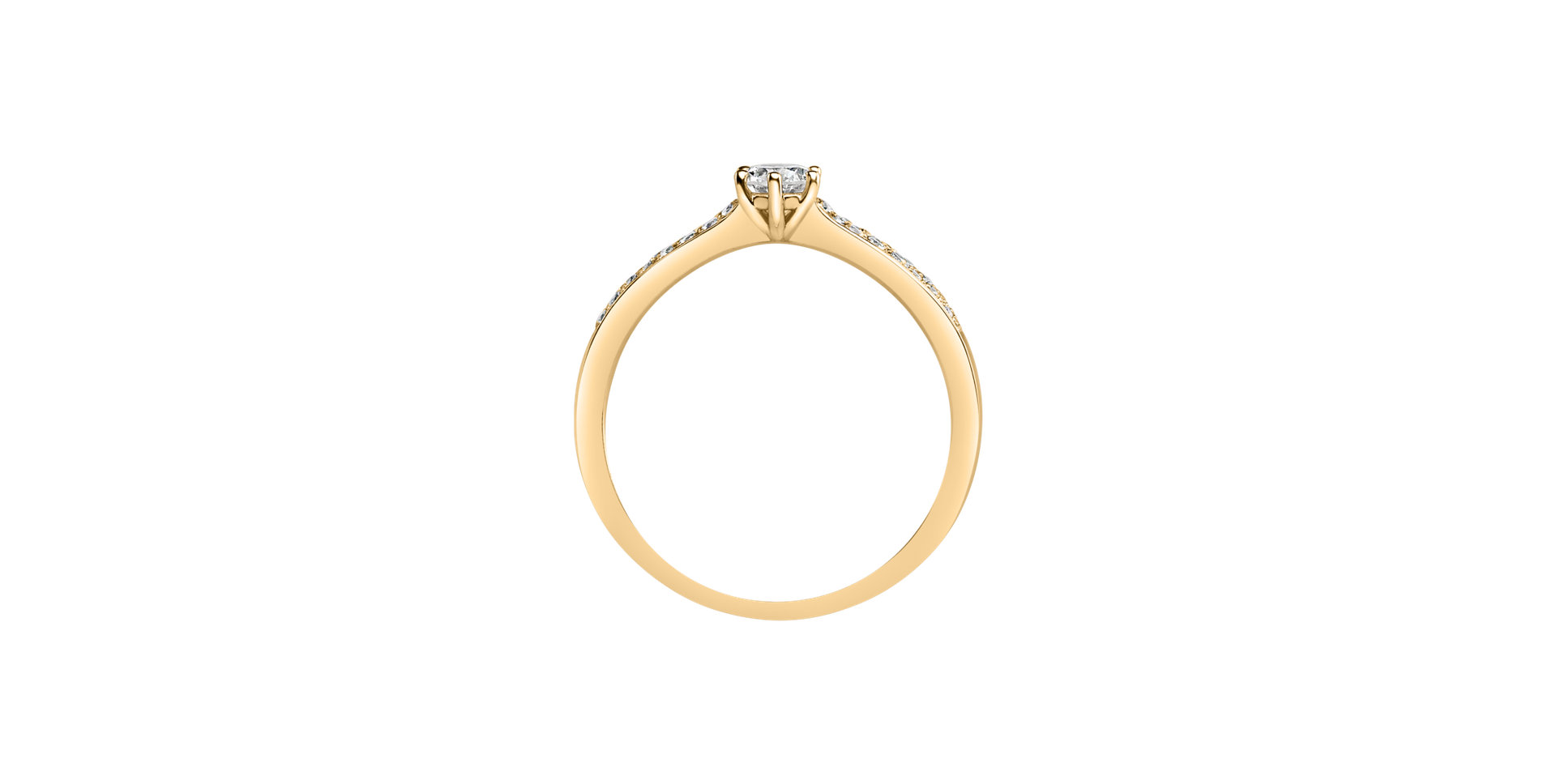 Prsten s diamanty Sparkling Romance