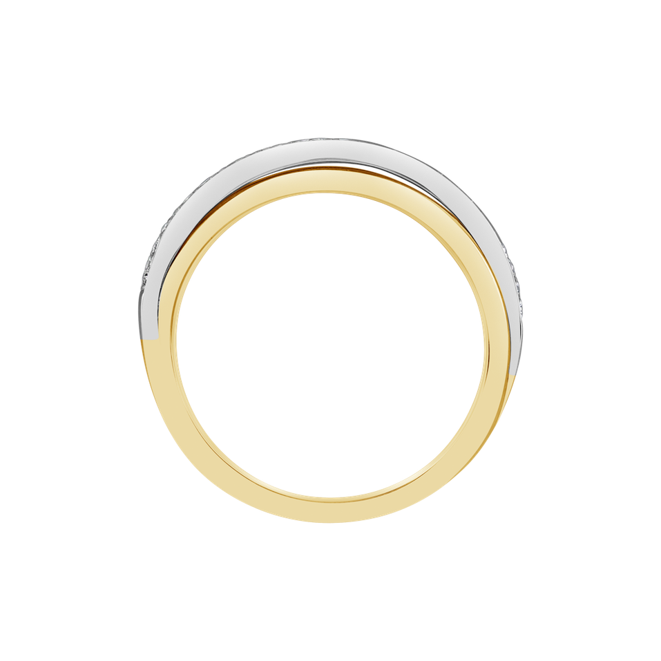 Prsten s diamanty Star Ray