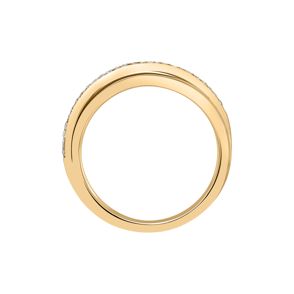 Prsten s diamanty Star Ray