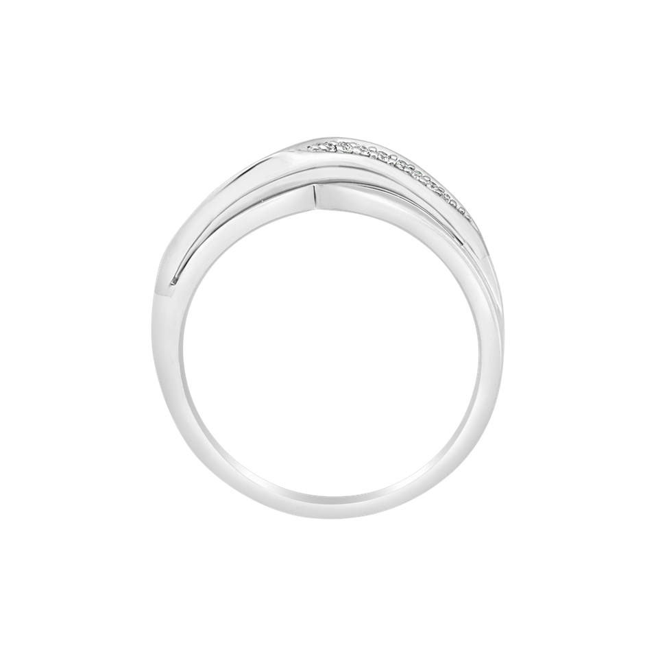 Prsten s diamanty Eternity Sea