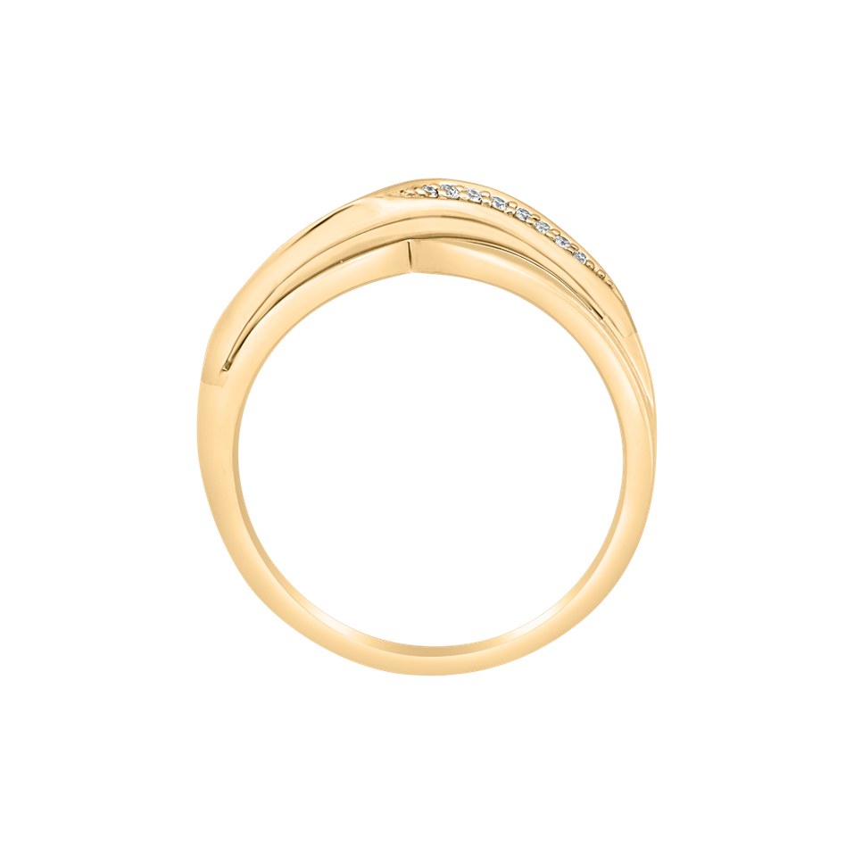 Prsten s diamanty Eternity Sea