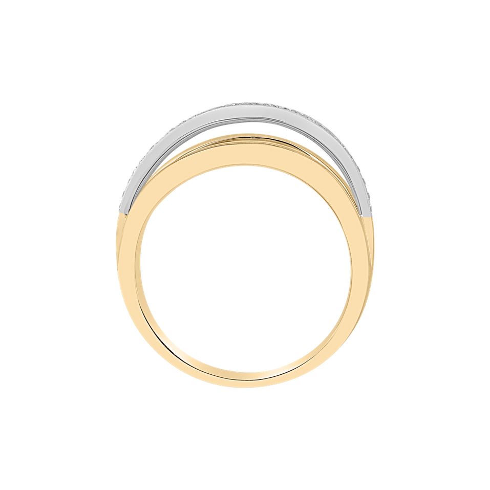 Prsten s diamanty Midnight Sea