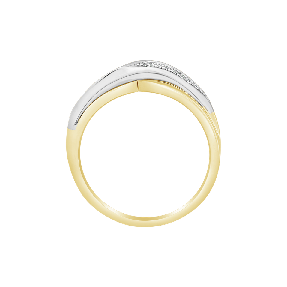 Prsten s diamanty Eternity Sea