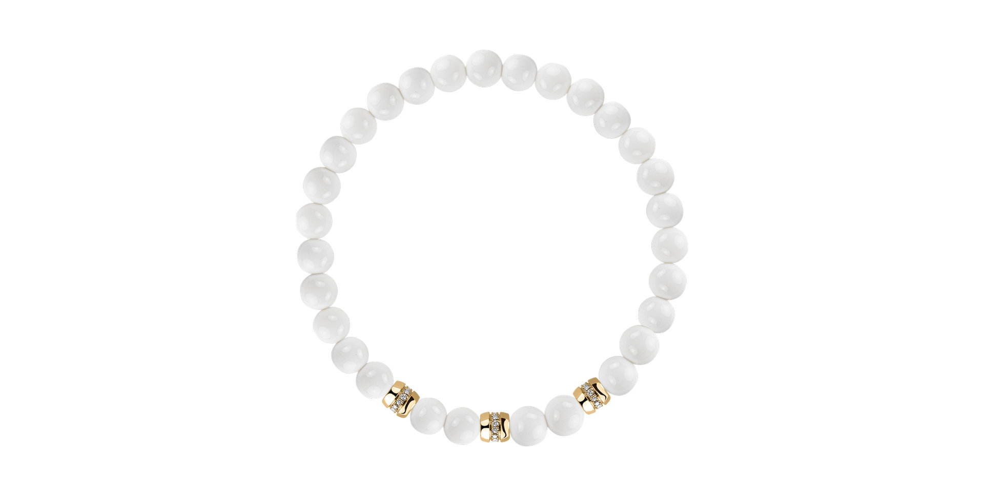 Náramek s diamanty a acháty Magic Jewel