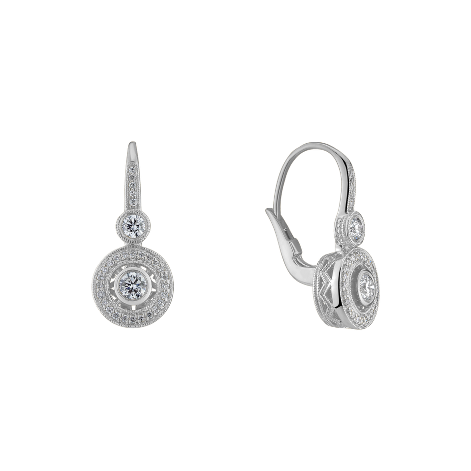 Náušnice s diamanty Monarch Love