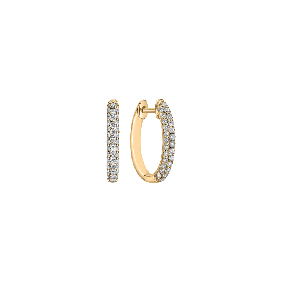 Náušnice s diamanty Grandiose Dew